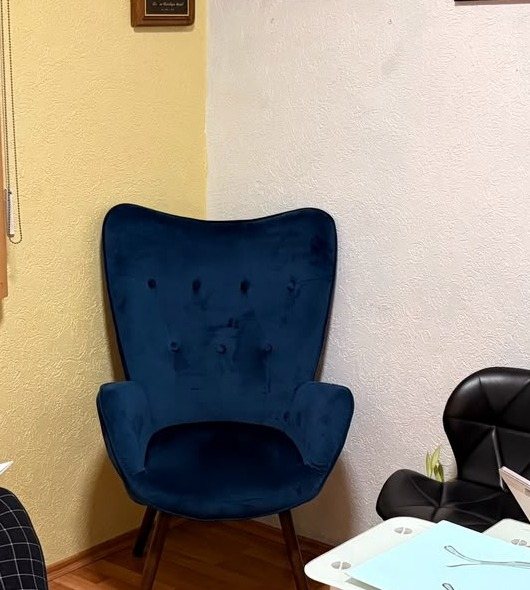 El sillón para pacientes en el consultorio de Renace tu Ser